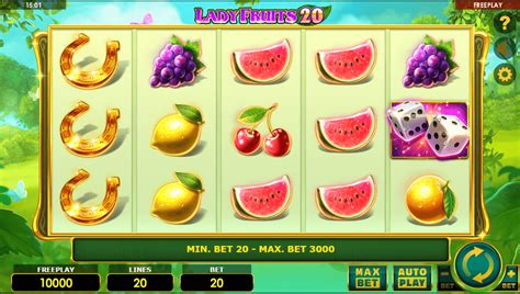 Jogar Lady Fruits 20 Com Dinheiro Real
