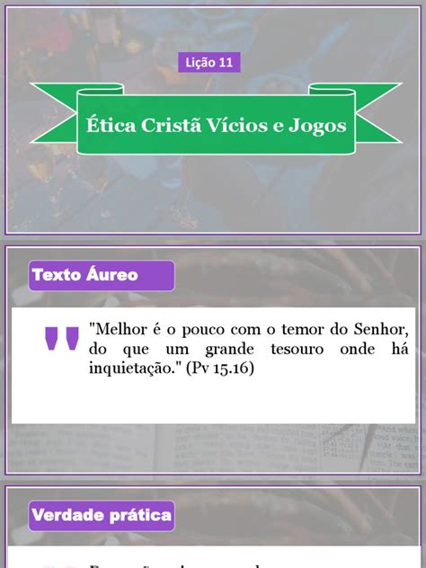 Jogo Etica Crista