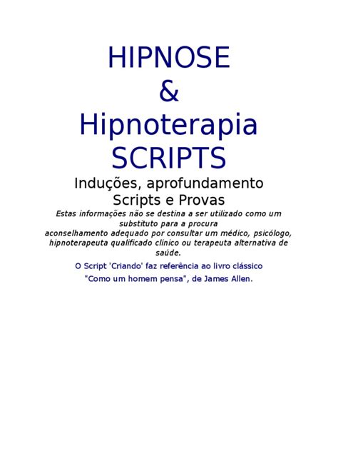 Jogo Hipnose Script