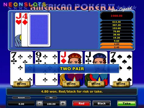 Jogos Online Gratis American Poker 2