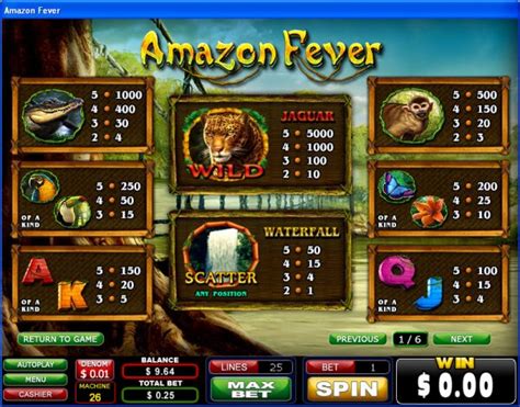 Jogue Amazon Fever Online
