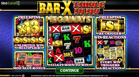 Jogue Bar X Triple Play Megaways Online