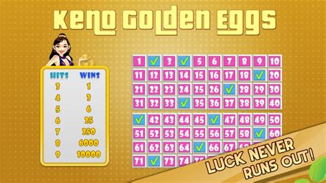 Jogue Golden Egg Keno Online