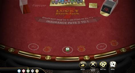 Jogue Lucky 7 Blackjack Espresso Online