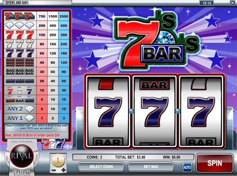 Jogue Sevens And Bars Online