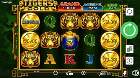 Jogue Tiger S Gold Hold And Win Online