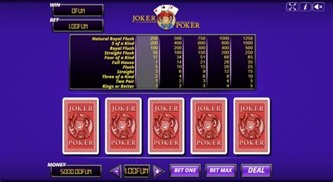 Joker Poker Urgent Games 888 Casino