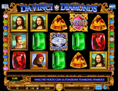 Juego De Maquinas De Casino Da Vinci Diamantes
