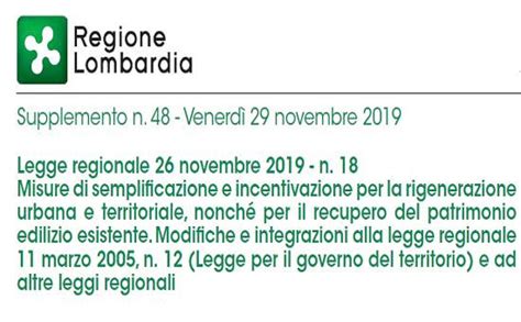 Legge Regione Lombardia Nenhum Slot