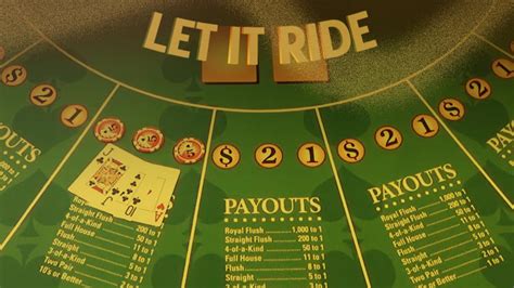 Let It Ride Casino Pagamentos