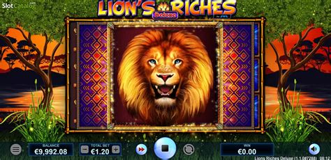 Lion S Riches Deluxe Slot Gratis