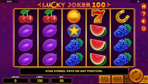 Lucky Joker 100 Novibet