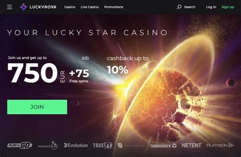 Luckynova Casino Codigo Promocional