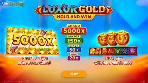 Luxor Gold Hold And Win Netbet