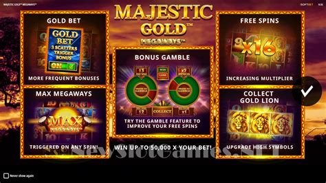 Majestic Gold Megaways Pokerstars