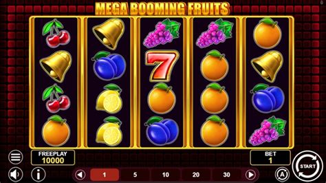 Mega Booming Fruits Betsson