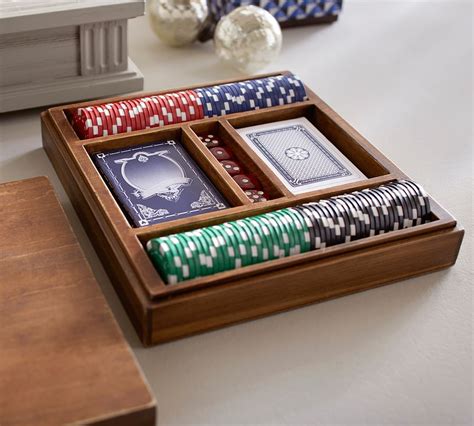 Mesa De Poker Pottery Barn