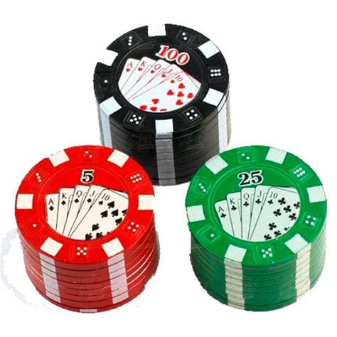 Metal Fichas De Poker