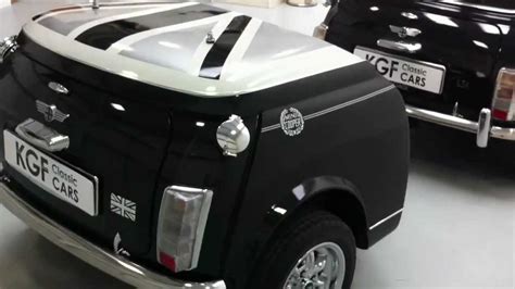 Mini Cooper Black Jack Cabine Carrinho