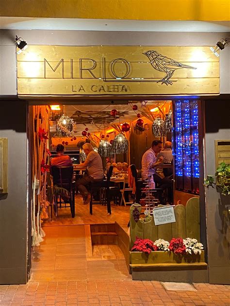 Mirlo Curva De Cassino Restaurante