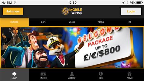 Mobile Wins Casino Mobile