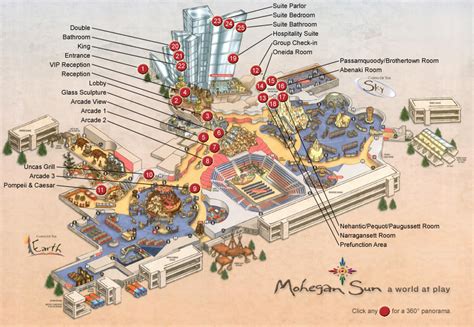 Mohegan Sun Casino Pa Mapa