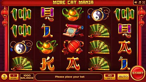 More Cat Mania Slot - Play Online