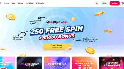 Morespin Casino Codigo Promocional