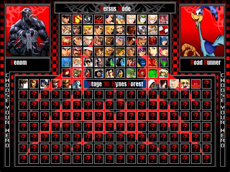 Mugen Screenpack 1000 Slots De Download