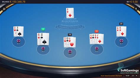 Multihand Classic Blackjack Betsul