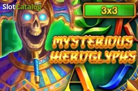 Mysterious Hieroglyphs 3x3 888 Casino