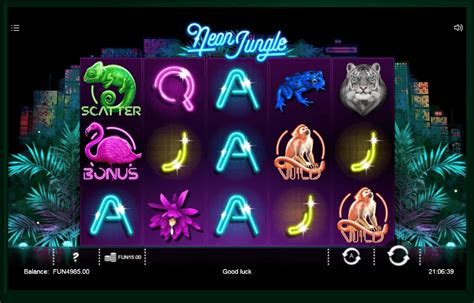Neon Jungle Slot - Play Online