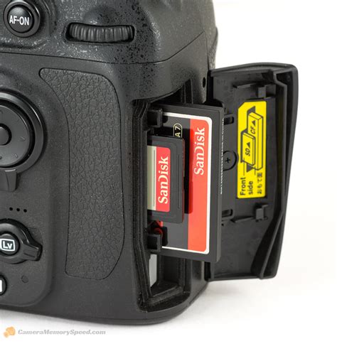 Nikon D800 Slots De Memoria