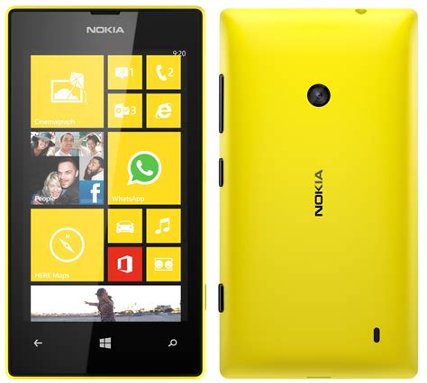 Nokia Lumia 520 Slots