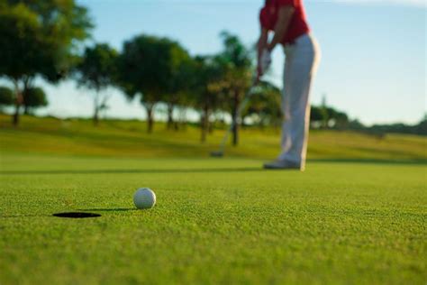 O Campo De Golfe De Maquina De Fenda De Revisao