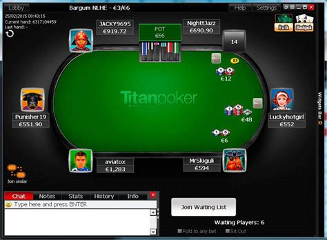 O Titan Poker Problema De Login