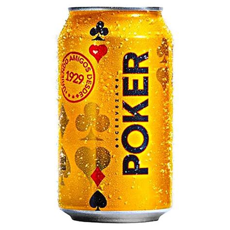 Paca De Cerveja Poker Pt Lata Precio