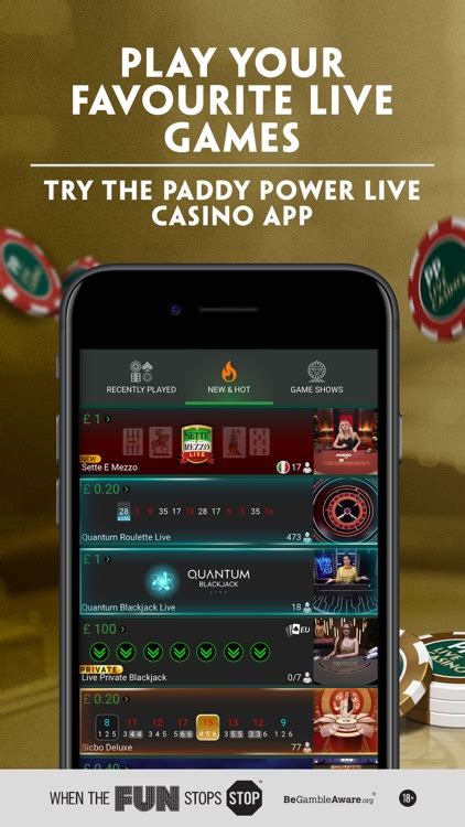 Paddy Power Casino App Store