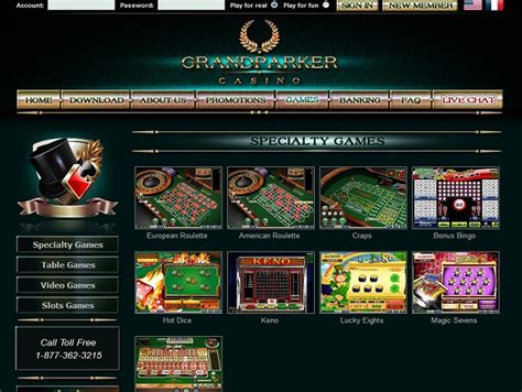 Parker Casino Online