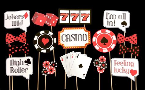 Party Casino Photobooth Props