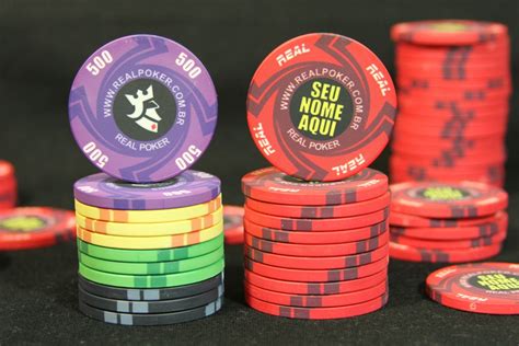 Personalizado Fichas De Poker Com Denominacoes