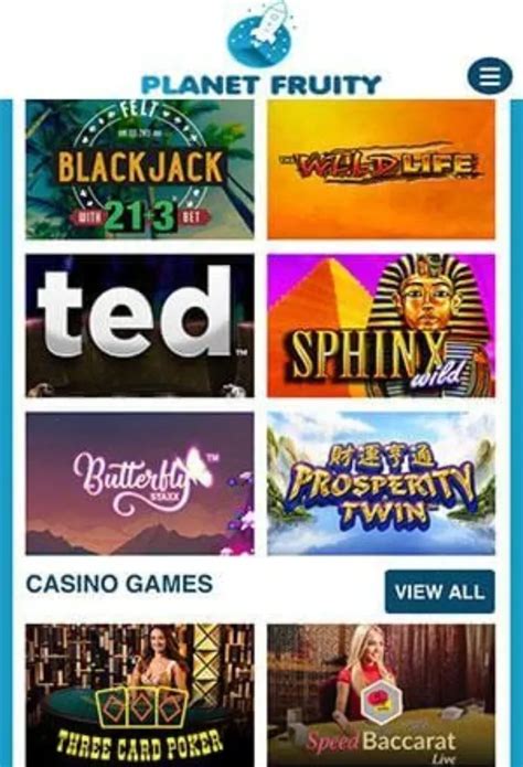 Planet Fruity Casino Review