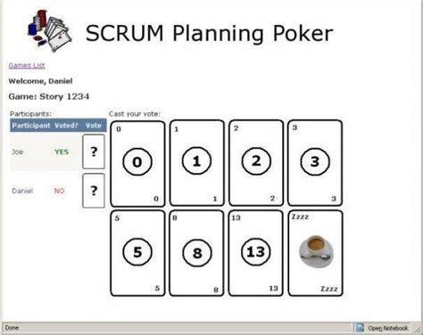 Planning Poker Scrum Wikipedia