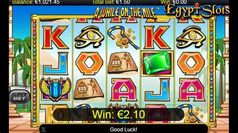 Play A While On The Nile Slot