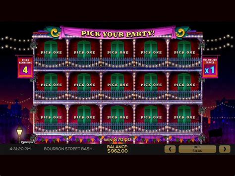 Play Bourbon Street Bash Slot