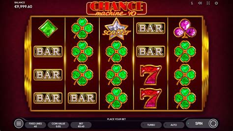 Play Chance Machine 40 Slot