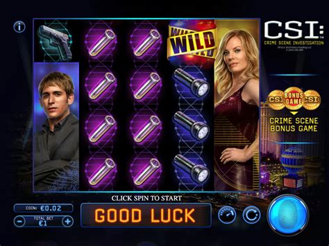 Play Csi Crime Scene Investigation Slot