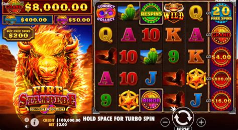 Play Fire Stampede Slot