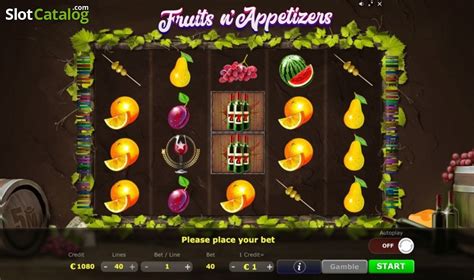 Play Fruits N Appetizers Slot