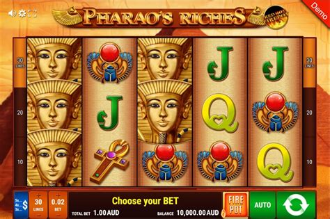 Play Pharao S Riches Red Hot Firepot Slot